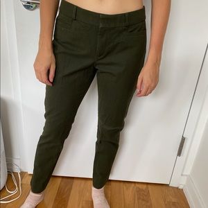Banana republic Forrest green slacks